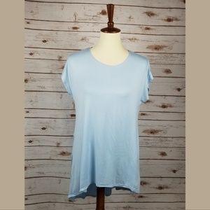 New AZULES baby blue top